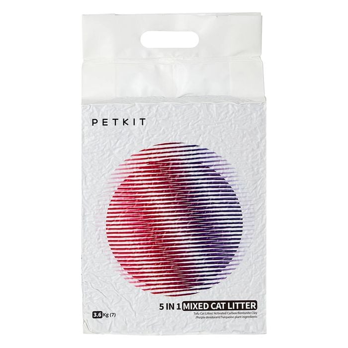Petkit 5-in-1 Active Carbon 7L Mixed Tofu Cat Litter