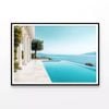 Pool with a View of the Ocean  Print 100% Australian Made 90x60cm  (Poster)