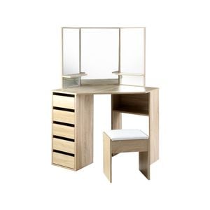Artiss Dressing Table Mirror Oak