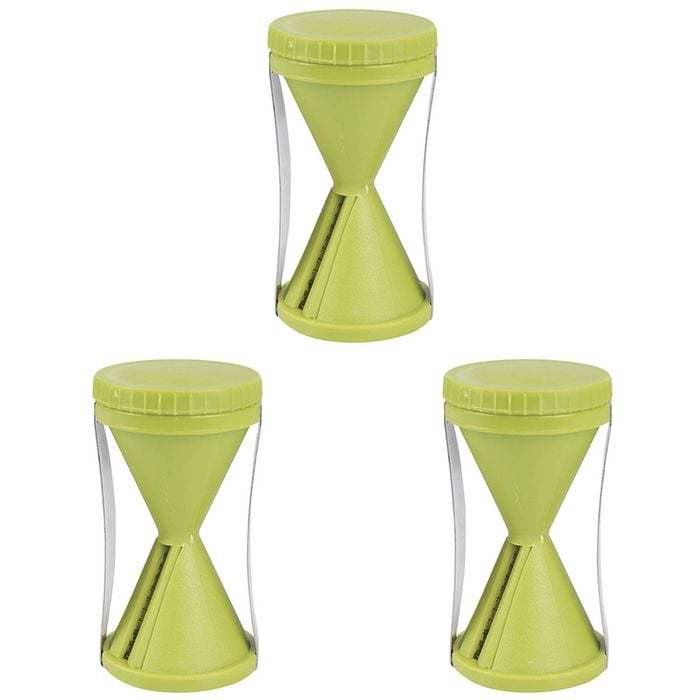 3PK Appetito Spiral Vegetable Slicer Home Kitchen Cooking Green