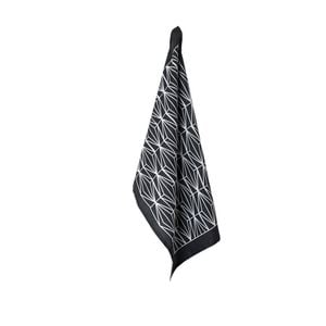 J.Elliot 100% Linen Print Tea Towel Zelah Charcoal