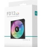 DeepCool FD12 ARGB 120mm Case Fans, PWM, Hydro Bearing, RGB LED