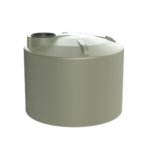 Melro Tanks 5000L Mist Green Squat Round 5020 Poly Water Tank