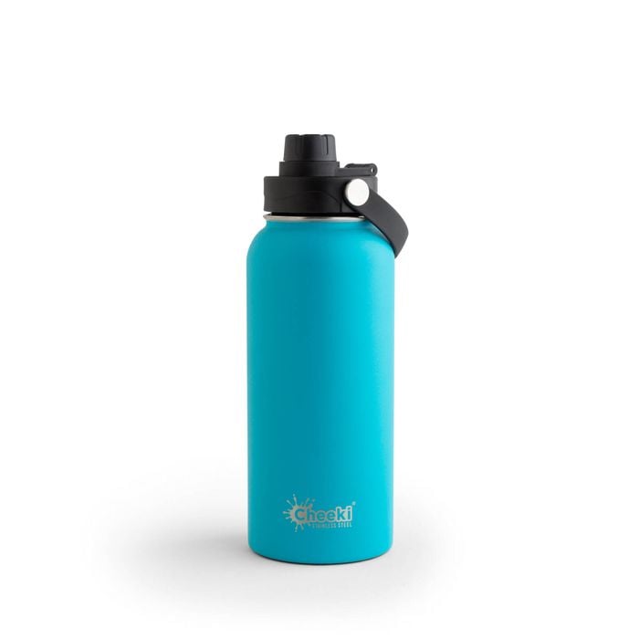 Cheeki 1L Insulated Adventure Bottle - Aqua