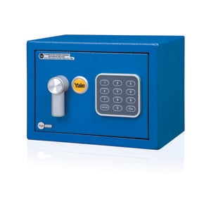 Yale Blue Mini Safe