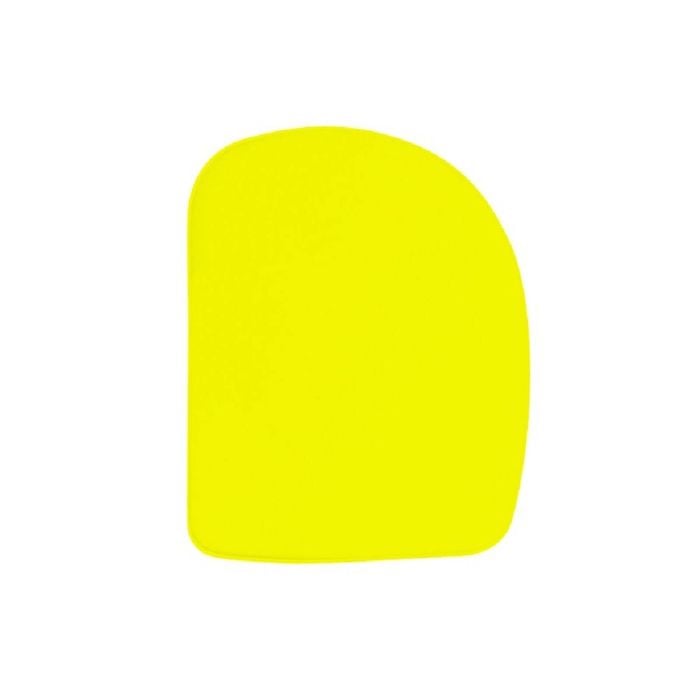 Trenton Plastic Dough Scraper 12cm x 8cm - Yellow