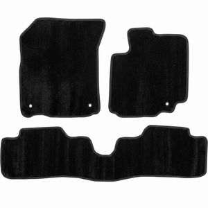 For Suzuki SX4 (GYA,GYB) All Models 02/2007-12/2014 Custom Black Car Floor Mats