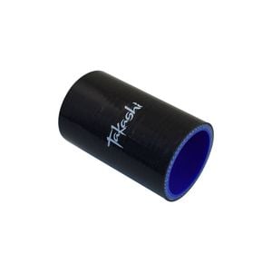 Takashi Black Straight Silicone Hose Joiner 1.5" (38mm)
