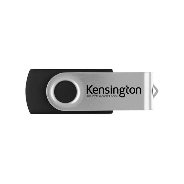 Kensington Usb 2.0 Swivel Flash Drive 32gb Memory - Black