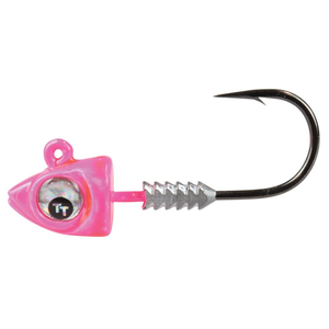 TT Lures Big EyeZ Fishing Jighead 3/8oz 5/0 Pink Silver EyeZ