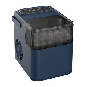 YOPOWER Navy Blue 1.4L Ice Maker Portable Ice Cube Machine