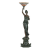 G&g Greek Goddess Right Art Deco Floor Lamp
