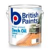 British Paints 4L Natural Water Based Decking Oil