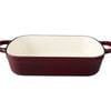 Maxwell & Williams Cast Iron Roaster Merlot 5l Capacity Bakeware 34x26cm