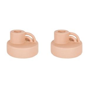 2PK Urban Products Arch Candle Holder Home Decor Bisque 5cm