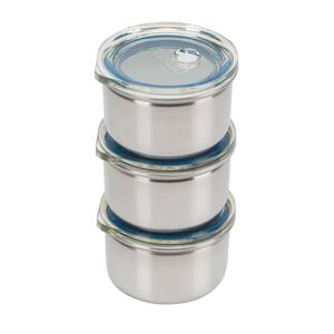 Smash Products: Snack & Dip Container | 3x 60ML | Indigo