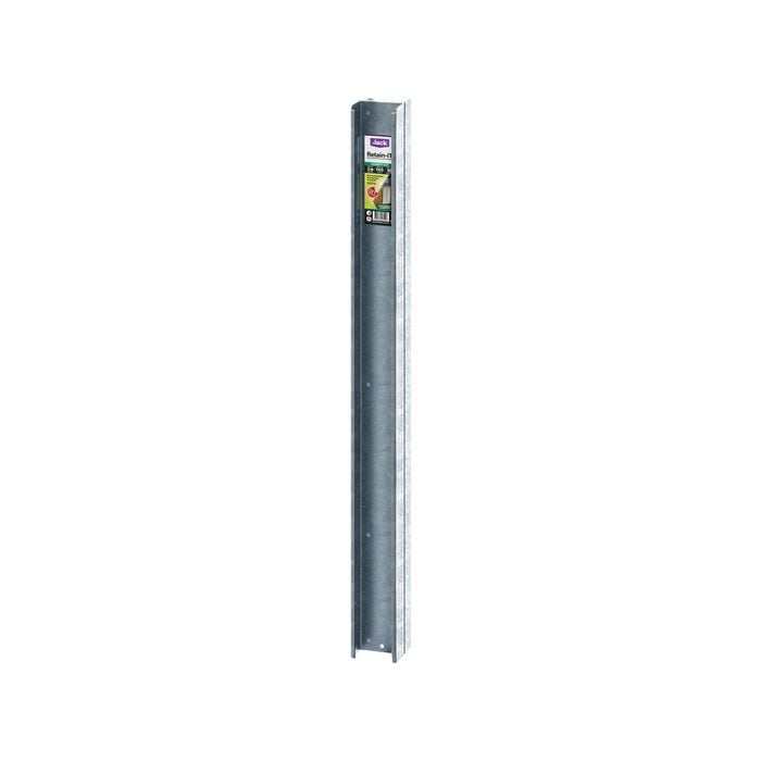 Jack 50 x 1100mm Galvanised Steel Retain It Joiner Post Upright Sleeper - 1100mm