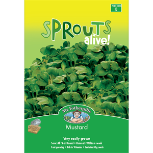 Mr Fothergills Sprouts Alive Mustard Seeds