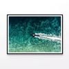 Long tail Boat Sailing on Water  Print 100% Australian Made 90x60cm  (Poster)