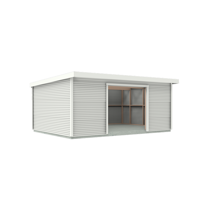 Duratuf 6 x 4.2m Zinc Lifestyle Kapiti Shed