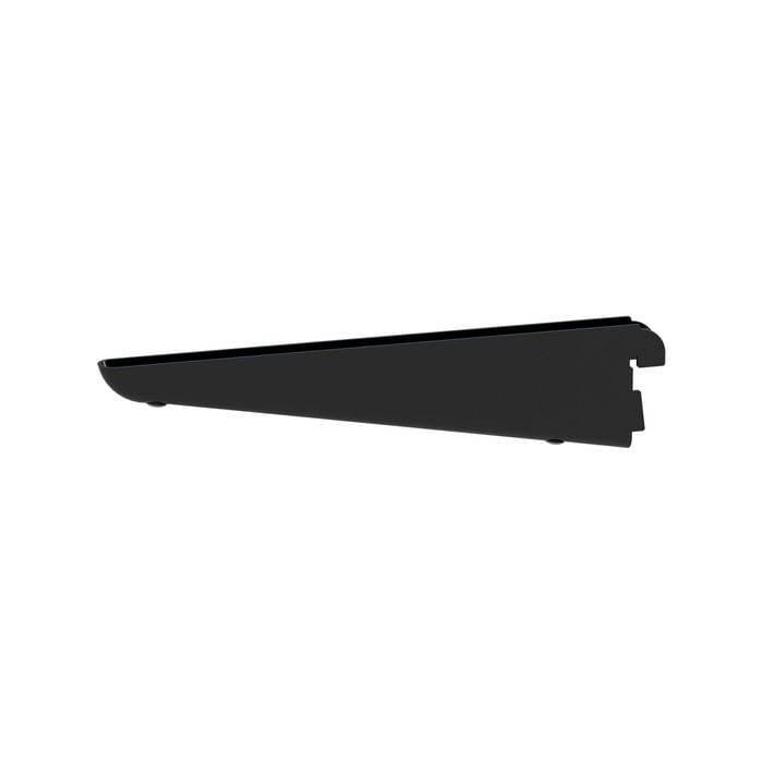 Flexi Storage Home Solutions 220mm Black Double Slot Bracket