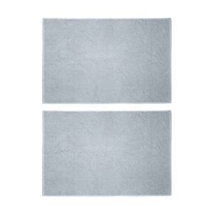 2PK Bambury Angove 950gsm Soft Absorbent Cotton Bath Mat 50x80cm Blue