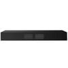 3.6m High Black Gloss Grandora TV Unit