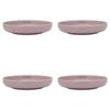 4PK Ecology Element Stoneware Dinner Bowl Tableware 22cm - Lilac