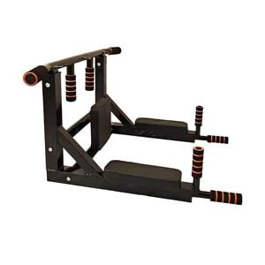 Heavy Duty 2 In 1 Chin Up Bar Multi Wall Mounted Adjustable Knee Raise Pull Up Chin Up Bar Dips Station