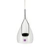 Glass Hanging Tealight Lamp - 15x23cm