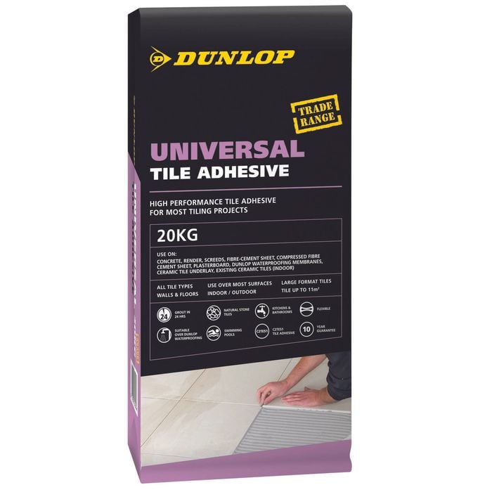 Dunlop 20kg Universal Tile Adhesive