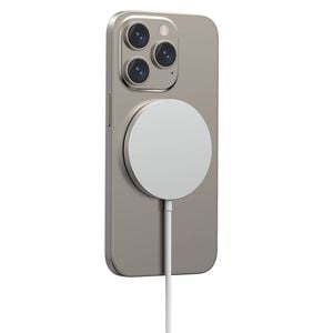 TODO Fast Charging 15W Wireless Phone Charger Pad - White