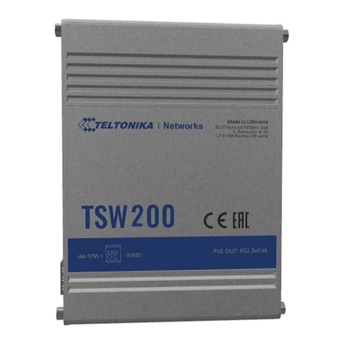 Teltonika Tsw200 Industrial Unmanaged Poe+ Switch