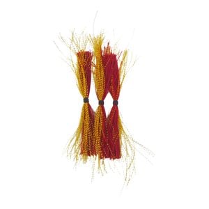 Dekoi Krystal Lure Skirts, Red Neon, Qty 3