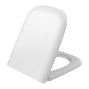 Mondella White Rumba Back To Wall Toilet Seat