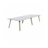 Olg Plantation Boardroom Table Solid Oak Frame White Top L3600mm X W1200mm
