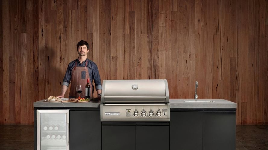 bbq on a white background