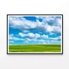 Natural landscape with Sky  Print 100% Australian Made 120x90cm  (Poster)