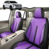 Australian Goose Front Seat Covers for GWM Haval H6 2020 - Current (SUV) - PU Leather, Purple (2pc)