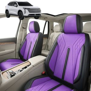 Australian Goose Front Seat Covers for GWM Haval H6 2020 - Current (SUV) - PU Leather, Purple (2pc)