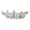 Amalfi Rogue Seychelles Clam Vessel Antique White 52x28x18cm