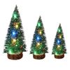 Catzon 3 Pcs Mini Christmas Tree with Lights