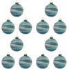 12PK LVD Glass Bauble Venus Home/Office/Table Xmas Ornament Hanging Decor 12cm