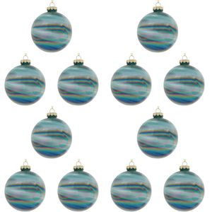12PK LVD Glass Bauble Venus Home/Office/Table Xmas Ornament Hanging Decor 12cm