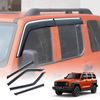Weathershields For Gwm Tank 300 Tank300 2023-onwards Silver Edged Style Weather Shields Wind Deflectors Window Car Sun Visor