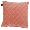 Bedding House 43cm x43 cm Pink Vercors Velvet Filled Cushion
