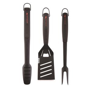 Matador Black 3 Piece BBQ Non-Stick Tool Set