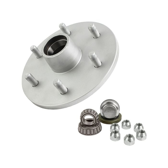 Sunrise Trailer Lazy Hub Galvanised - Landcruiser 6 Stud, S/line - Hlc6slg