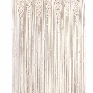 2m Heavy Duty Macrame Curtain Boho Woven Wall Hanging Window Doorway Wedding