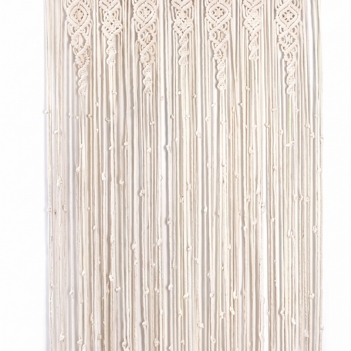 2m Heavy Duty Macrame Curtain Boho Woven Wall Hanging Window Doorway Wedding